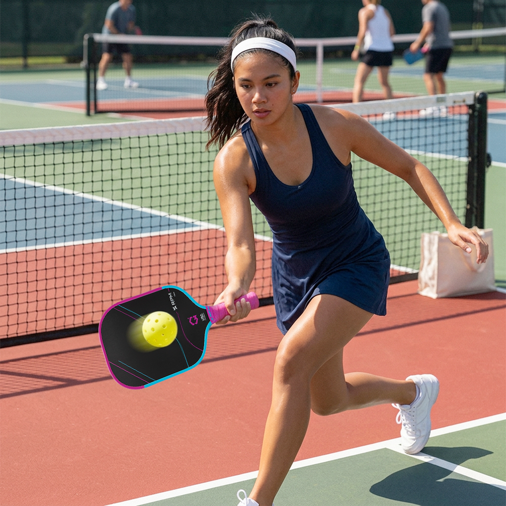 RPM Q2 14mm Cotton Candy Widebody Pickleball Paddle