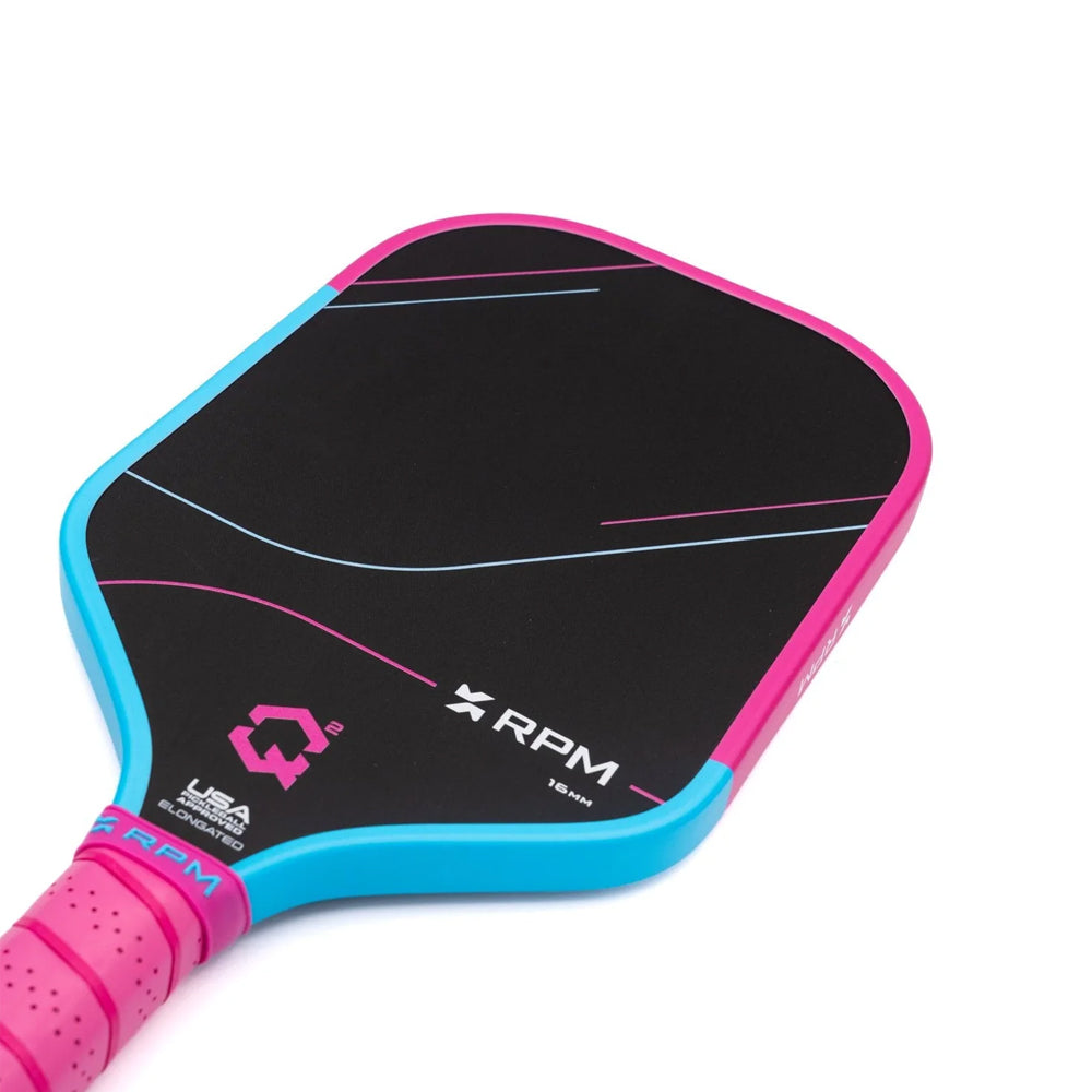 RPM Q2 14mm Cotton Candy Elongated Pickleball Paddle