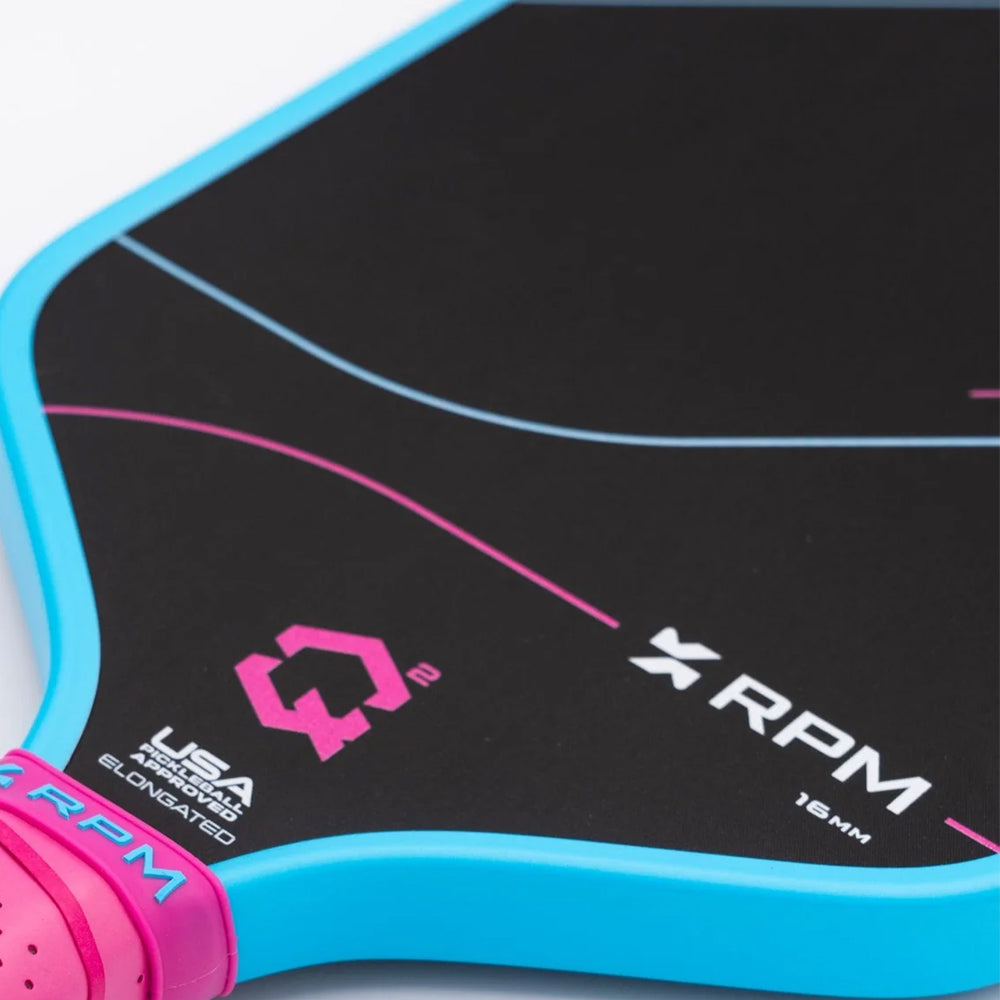 RPM Q2 14mm Cotton Candy Elongated Pickleball Paddle